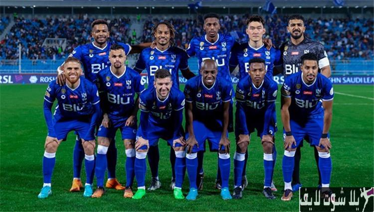 موعد مباراة الهلال السعودي أمام ابها في دوري روشن